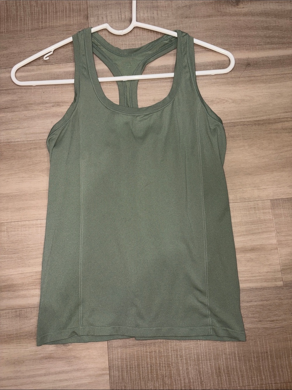Fabletics Olive Green Racerback Tank